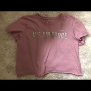 Air Force Crop Top
